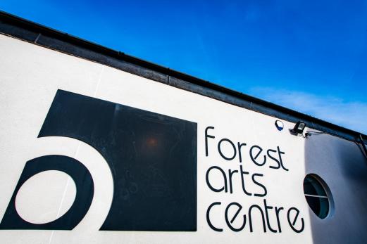 Forest Arts Centre Sign 